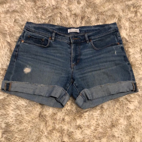 LOFT Pants - LOFT Distressed Shorts